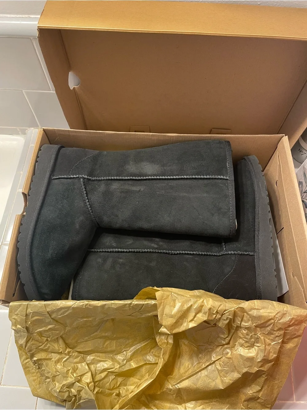 Ugg Classic Women's Black Boots Size 4